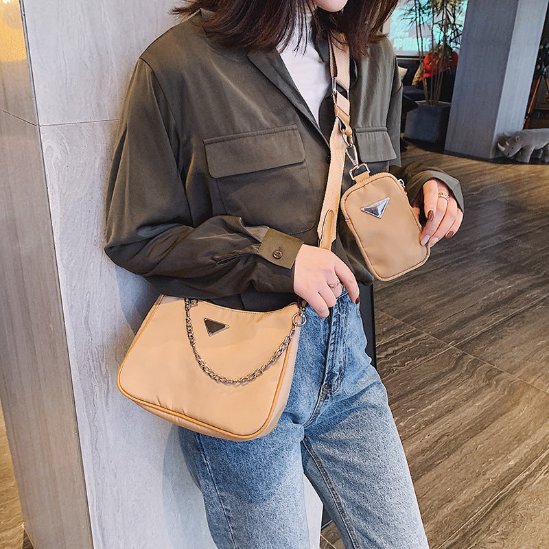 Women’s Broadband Shoulder Bag – Simple Stylish Design