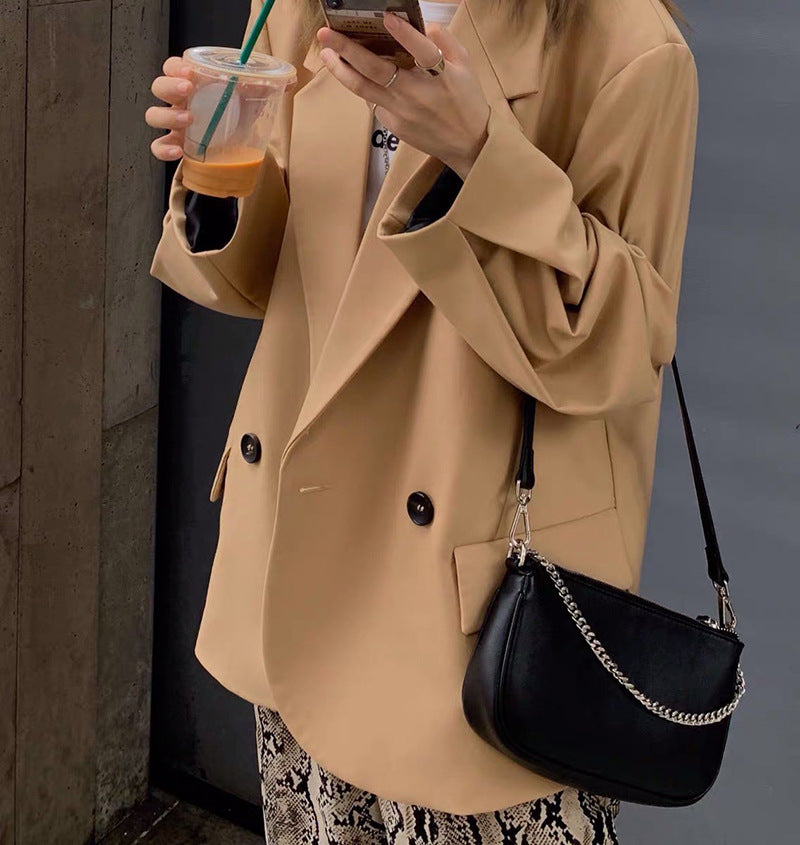 Three-in-One Shoulder Satchel Bag – Retro Playful Style