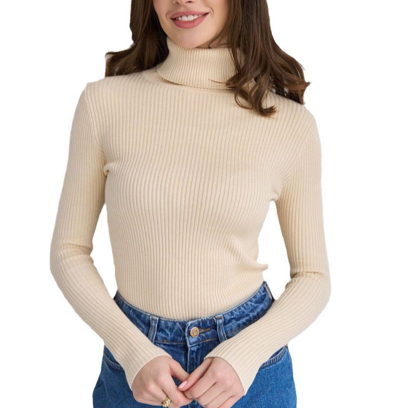 women turtleneck sweater soft stylish fashion top
