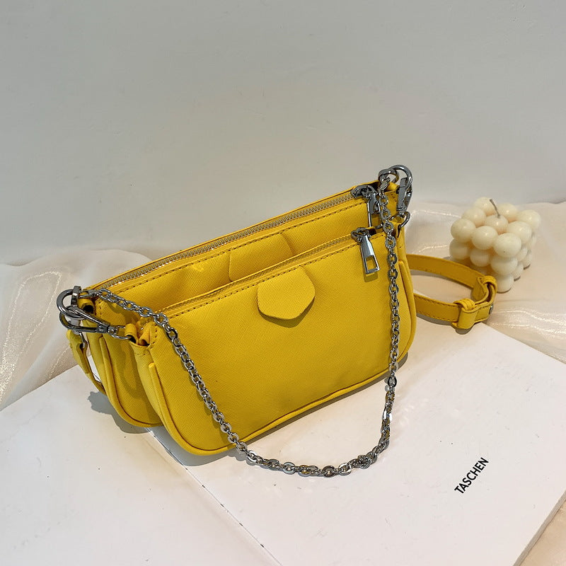 Trendy Underarm Bag – 2-in-1 Single-Shoulder Baguette