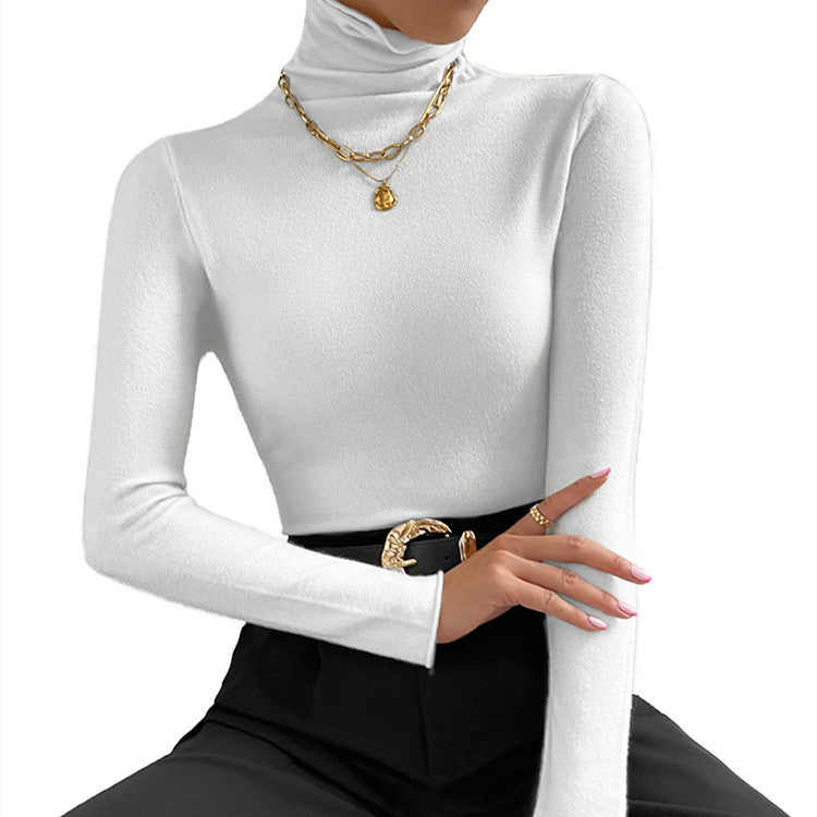 women long sleeve jumper comfortable solid sweater