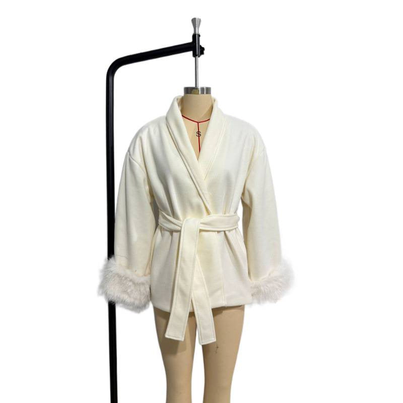 High-End Wool Coat – Stylish Women's Winter Coat