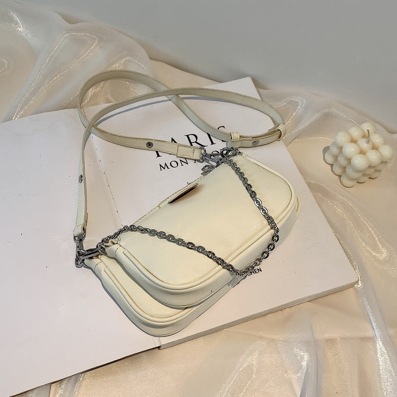 Trendy Underarm Bag – 2-in-1 Single-Shoulder Baguette