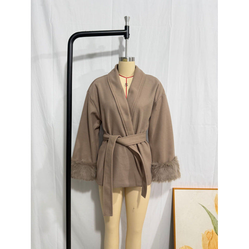 High-End Wool Coat – Stylish Women's Winter Coat